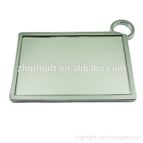 Zinc alloy square fashion Personality pocket mirror